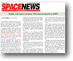 India Advances Lunar Mission Launch to 2007