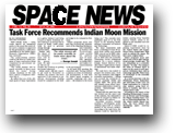 Task Force Recommends Indian Moon Mission