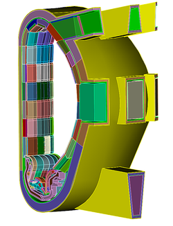 3-D ITER Model