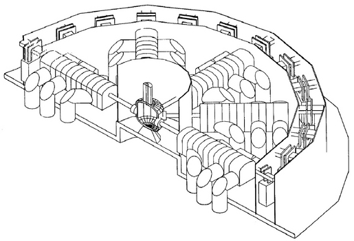 Schematic of the Target Development Facility (TDF)